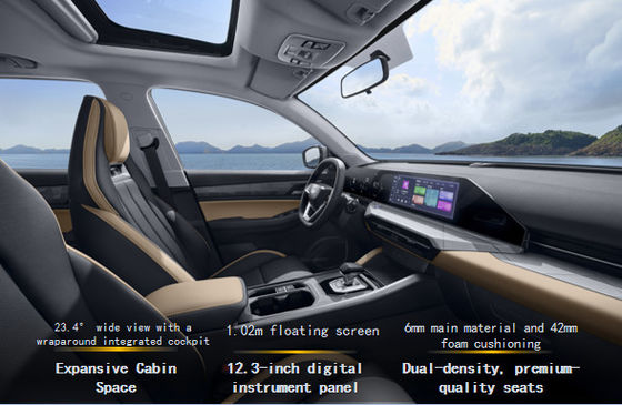 SUV crossover de tamanho médio Geely Haoyue Pro 2025 New Energy Electric EV Car