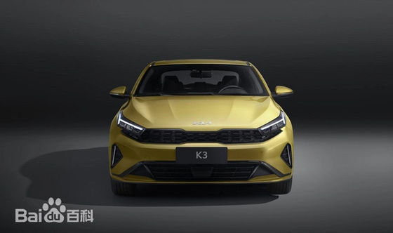 K3 Kia Subcompact Car 4 portas Sedan com tela sensível ao toque de alta resolução